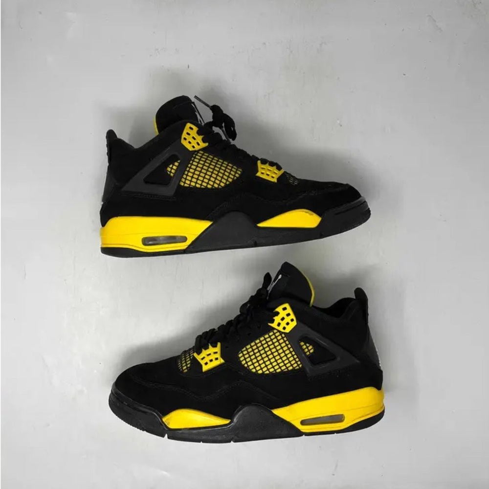 Jordan Athletic Shoes Black Yellow